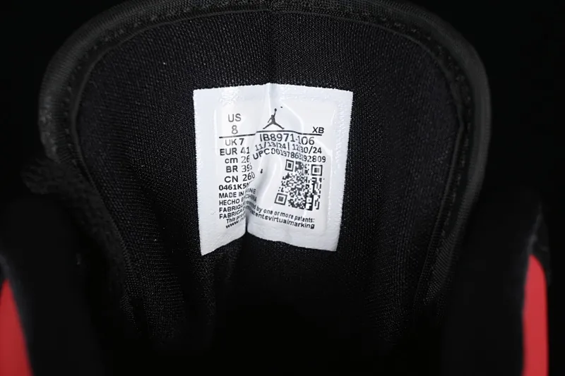 All categories Air Jordan Jordan series basketball shoes Air Jordan 1 Low G version pure original Air Jordan 1 Low "White Black Gym Red" AJ1 Joe 1 black toe 2.0 low-top cultural casual sneakers IB8971-106